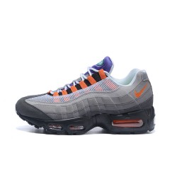 Air Max 95 OG QS Women/Men Sports Shoes Blacksafety Orangevolt 810374-078