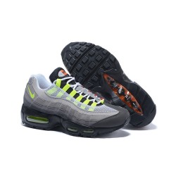 Air Max 95 OG QS Women/Men Sports Shoes Blacksafety Orangevolt 810374-078