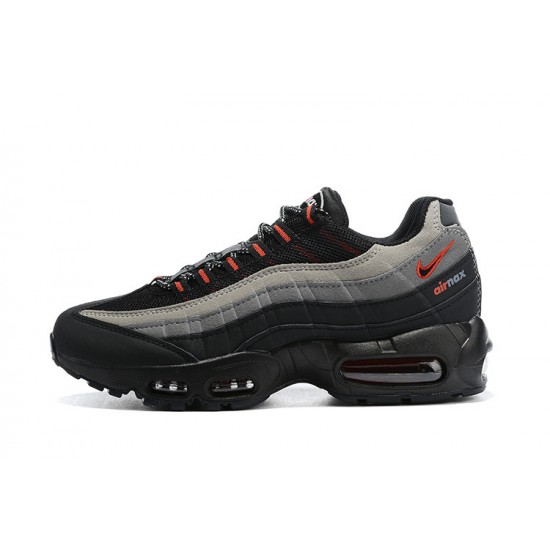Air Max 95 TT Men Sports Shoes Black Grey Red CW7477-001