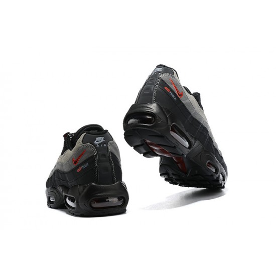 Air Max 95 TT Men Sports Shoes Black Grey Red CW7477-001
