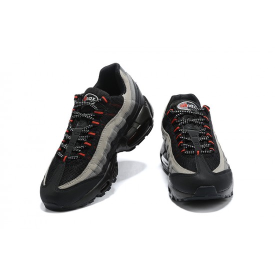 Air Max 95 TT Men Sports Shoes Black Grey Red CW7477-001