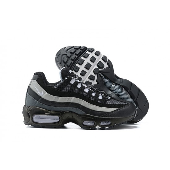 Air Max 95 TT Men Sports Shoes Black White and Grey 