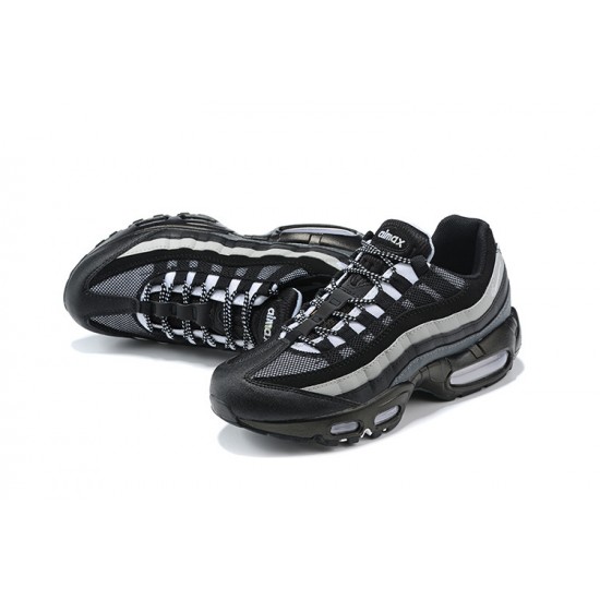 Air Max 95 TT Men Sports Shoes Black White and Grey 