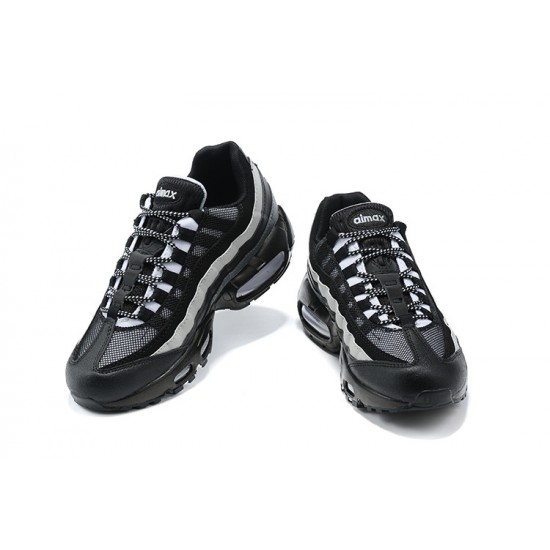 Air Max 95 TT Men Sports Shoes Black White and Grey 