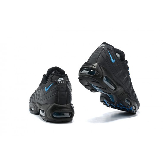 Air Max 95 TT Men Sports Shoes Black and Blue