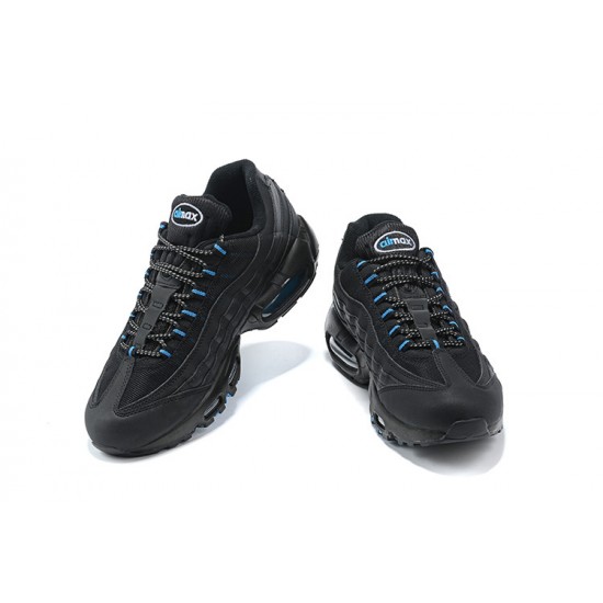 Air Max 95 TT Men Sports Shoes Black and Blue