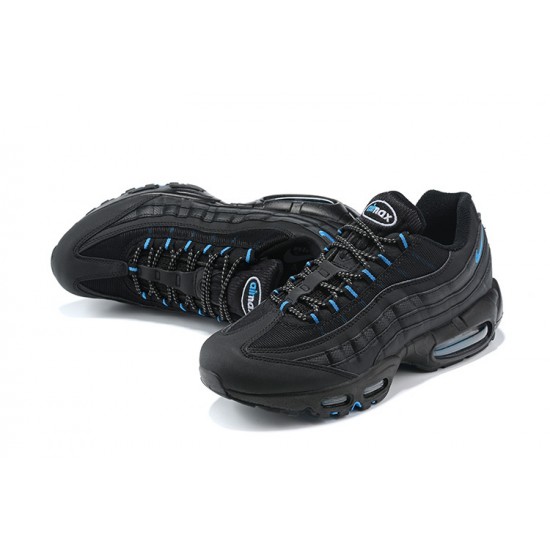 Air Max 95 TT Men Sports Shoes Black and Blue