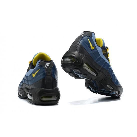 Air Max 95 TT Men Sports Shoes Blue Yellow 
