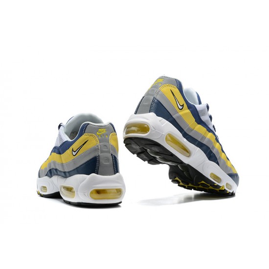 Air Max 95 TT Men Sports Shoes Blue Yellow CZ0191-400