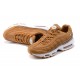 Air Max 95 TT Men Sports Shoes Brown and White 