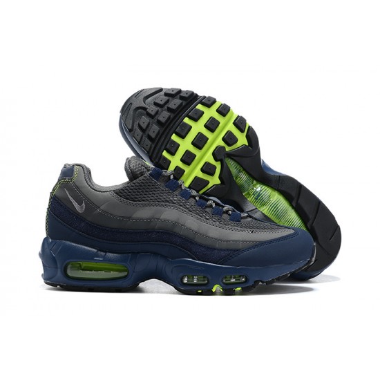 Air Max 95 TT Men Sports Shoes Grey Blue and Black Black DA1504-400 