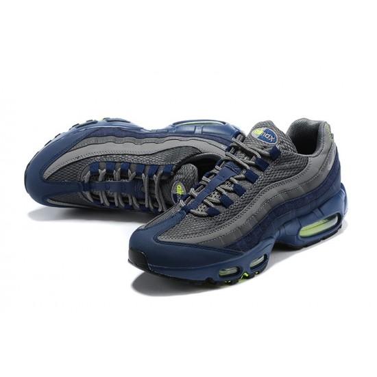 Air Max 95 TT Men Sports Shoes Grey Blue and Black Black DA1504-400 