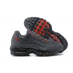 Air Max 95 TT Men Sports Shoes Grey Red and Black