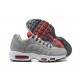 Air Max 95 TT Men Sports Shoes Grey White and Red 