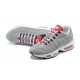 Air Max 95 TT Men Sports Shoes Grey White and Red 