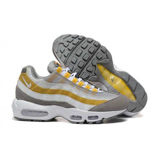 Air Max 95 TT Men Sports Shoes Grey Yellow White DM0011-010