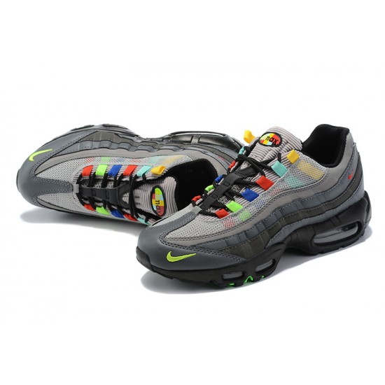 Air Max 95 TT Men Sports Shoes Multi Grey CW6576-001