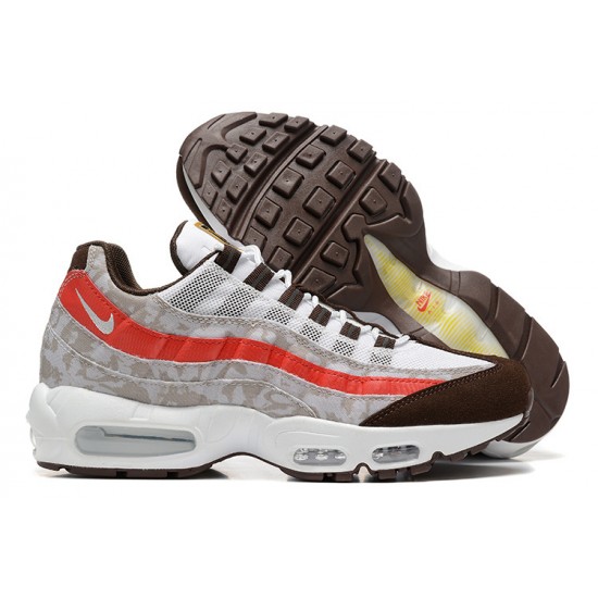 Air Max 95 TT Men Sports Shoes Social FC Grey Red DQ9016-001