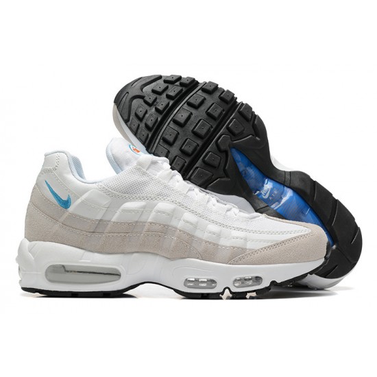 Air Max 95 TT Men Sports Shoes White Blue DJ9981-100