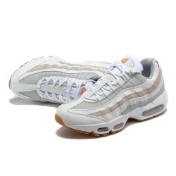 Air Max 95 TT Men Sports Shoes White Grey and Orange DM0011-100 