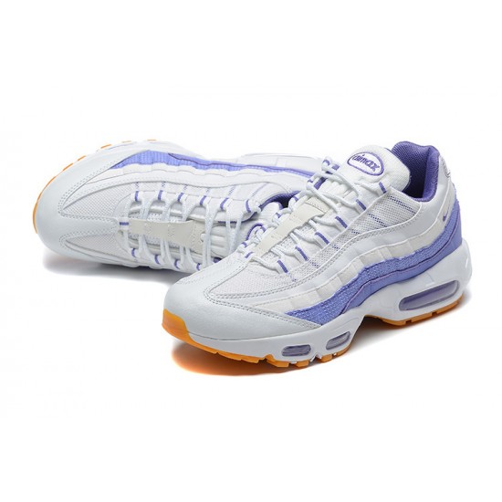 Air Max 95 TT Men Sports Shoes White Purple DM0011-101