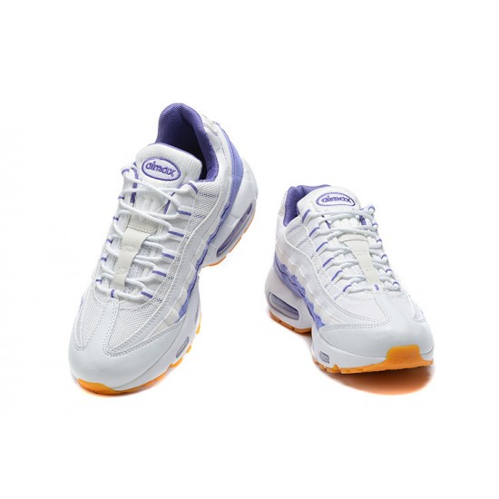 Air Max 95 TT Men Sports Shoes White Purple DM0011-101