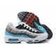 Air Max 95 TT Men Sports Shoes White Red Black CV6971-100