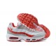 Air Max 95 TT Men Sports Shoes White Red and Grey