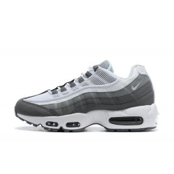Air Max 95 TT Men Sports Shoes White and Grey