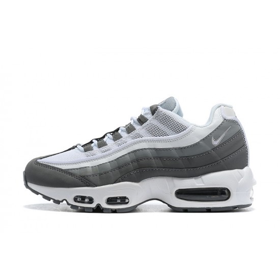 Air Max 95 TT Men Sports Shoes White and Grey