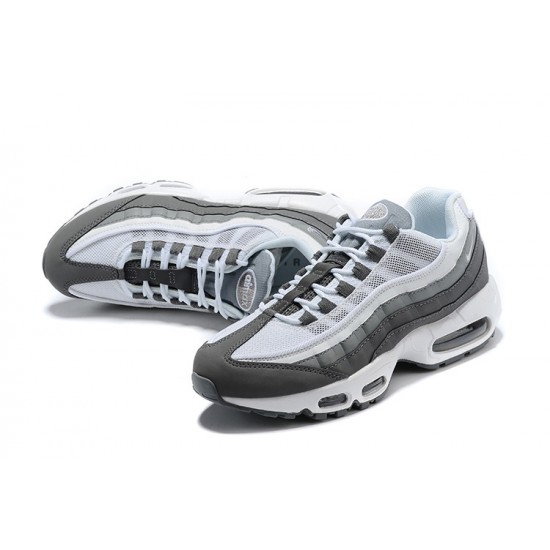 Air Max 95 TT Men Sports Shoes White and Grey