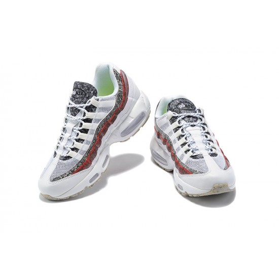 Air Max 95 TT Men Sports Shoes White and Red