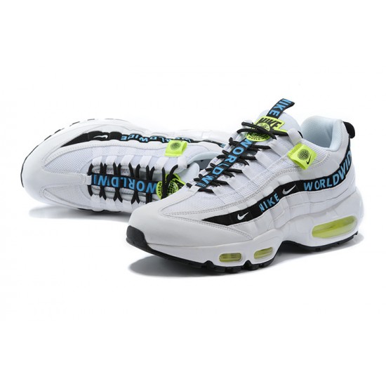 Air Max 95 TT Men Sports Shoes Worldwide Pack White Black CT0248-100