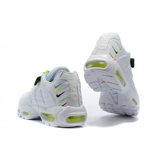 Air Max 95 TT Women/Men Sports Shoes Worldwide White Yellow CV9030-100