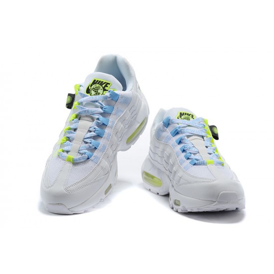 Air Max 95 TT Women/Men Sports Shoes Worldwide White Yellow CV9030-100
