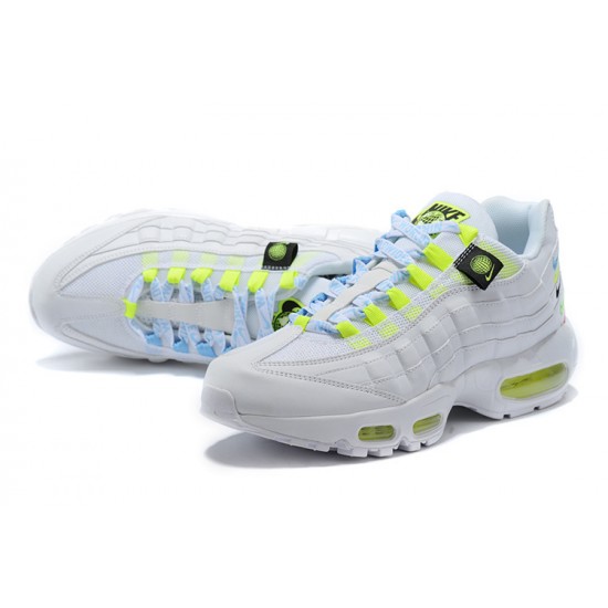 Air Max 95 TT Women/Men Sports Shoes Worldwide White Yellow CV9030-100