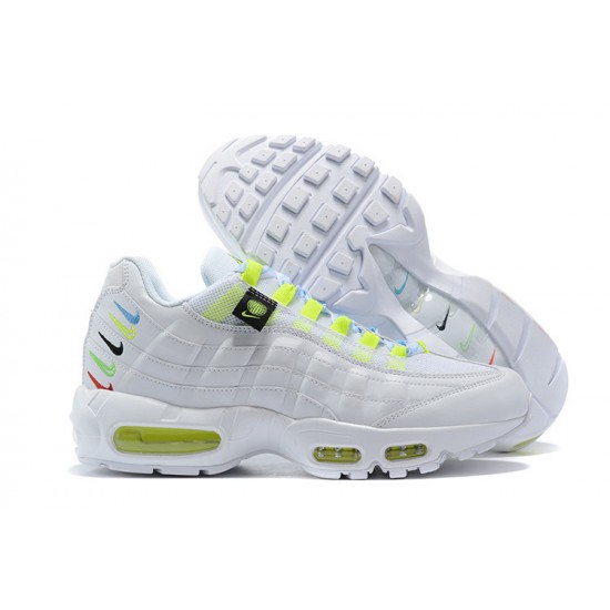 Air Max 95 TT Women/Men Sports Shoes Worldwide White Yellow CV9030-100