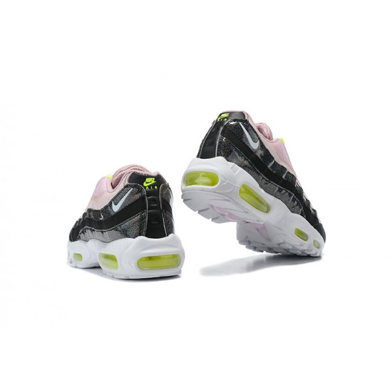 Air Max 95 TT Women Sports Shoes Pink Black White