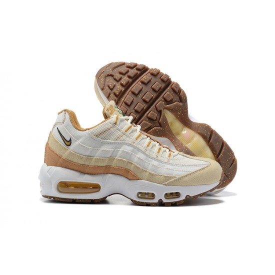 Air Max 95 TT Women Sports Shoes White Brown DC3991-100