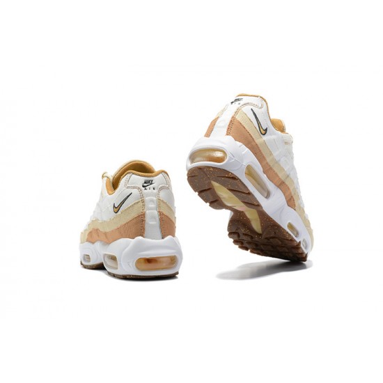 Air Max 95 TT Women Sports Shoes White Brown DC3991-100