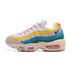 Air Max 95 TT Women Sports Shoes Yellow Pink White DQ9323-200