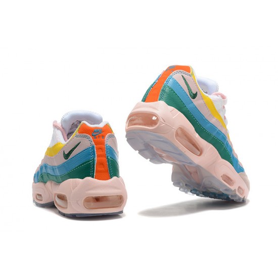 Air Max 95 TT Women Sports Shoes Yellow Pink White DQ9323-200