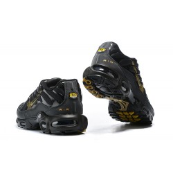 Air Max Plus Tn Men Sports Shoes Black Gold