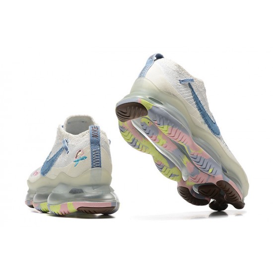 Air Max Scorpion Women/Men Sports Shoes White Blue FJ7736-141