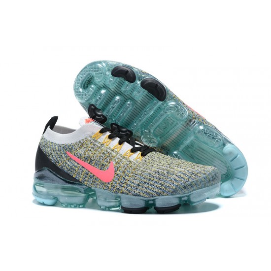 Air VaporMax Flyknit 3 Women/Men Sports Shoes Black Green AJ6910-104