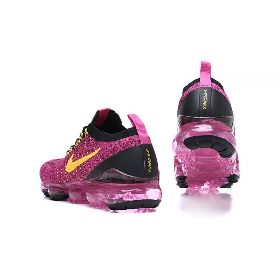 Air VaporMax Flyknit 3 Women/Men Sports Shoes Black Red AJ6910-007