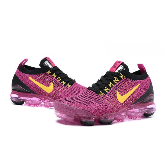 Air VaporMax Flyknit 3 Women/Men Sports Shoes Black Red AJ6910-007
