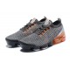 Air VaporMax Flyknit 3 Women/Men Sports Shoes Grey Orange AJ6900-024