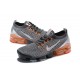 Air VaporMax Flyknit 3 Women/Men Sports Shoes Grey Orange AJ6900-024