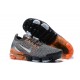 Air VaporMax Flyknit 3 Women/Men Sports Shoes Grey Orange AJ6900-024